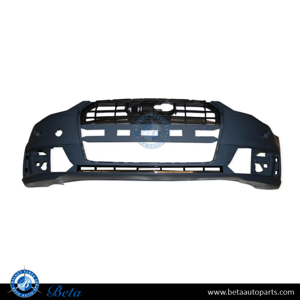 Front Bumper with PDC with washer for Audi A6 2015-2018 models, Part Number 4G0807065 Front Bumper with PDC with washer for Audi A6 2015-2018 models, Part Number 4G0807065